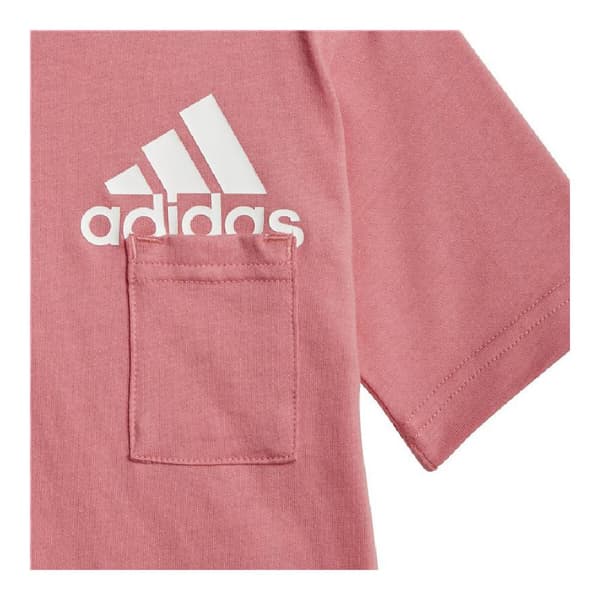 Lasten urheiluasu Adidas Badge of Sport Summer Koralli - 6-9 kuukautta