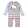 Pikkukuva 1 / 8: Vauvan pitkähihainen potkupuku Snoopy Keltainen Harmaa - 24 kuukautta