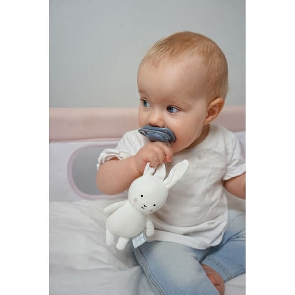 Presentkit Babyfilt Rosa & Bunny Nappkompis - Jabadabado