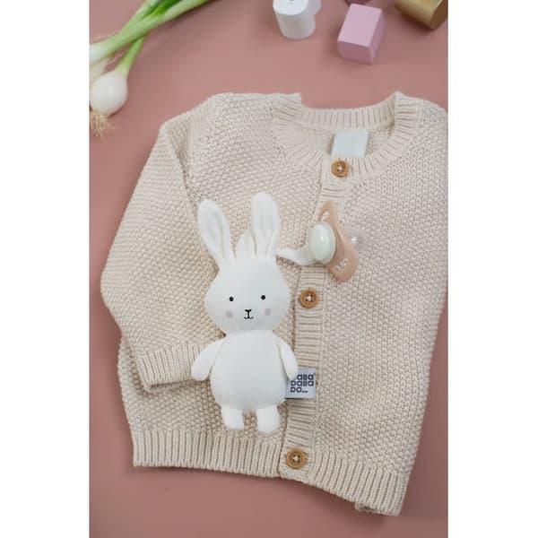 Presentkit Babyfilt Rosa & Bunny Nappkompis - Jabadabado