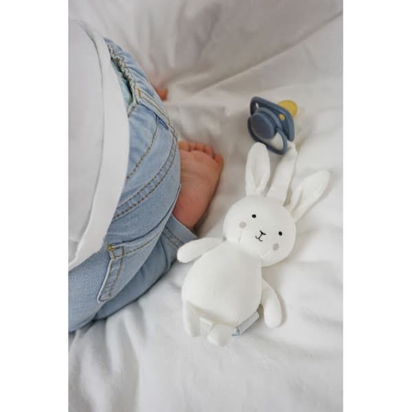 Presentkit Babyfilt Rosa & Bunny Nappkompis - Jabadabado