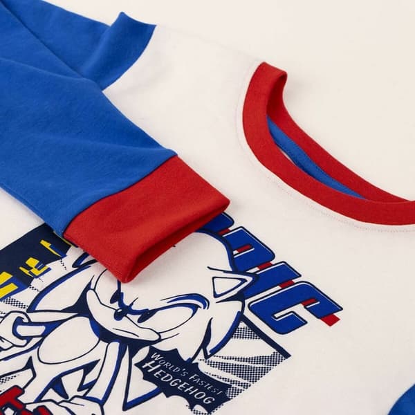 Pyjamas Barn Sonic Blå - 5 år