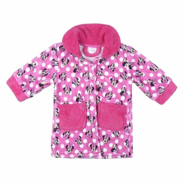 Morgenkåbe til Børn Minnie Mouse Pink - 24 måneder