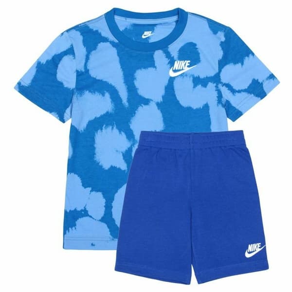 Sportstøj til Børn Nike Dye Dot Blå - 4-5 år
