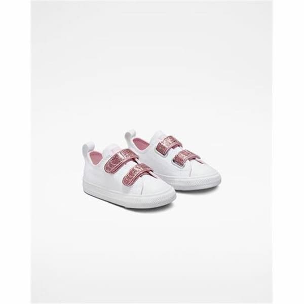 Sportssko til baby Converse Chuck Taylor All-Star 2V Hvid - 26