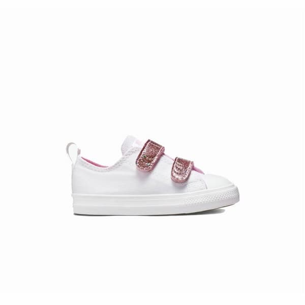 Sportssko til baby Converse Chuck Taylor All-Star 2V Hvid - 26