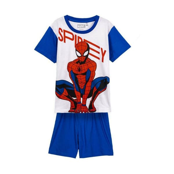 Nattøj Børns Spiderman Blå - 6 år