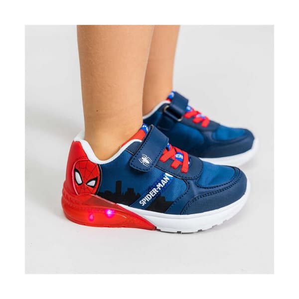 LED Træningssko Spiderman Mørkeblå - 28