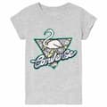 Miniatyrbillede 5 af 5: Børne Kortærmet T-shirt Converse Flamingo Lysegrå - 12-13 år