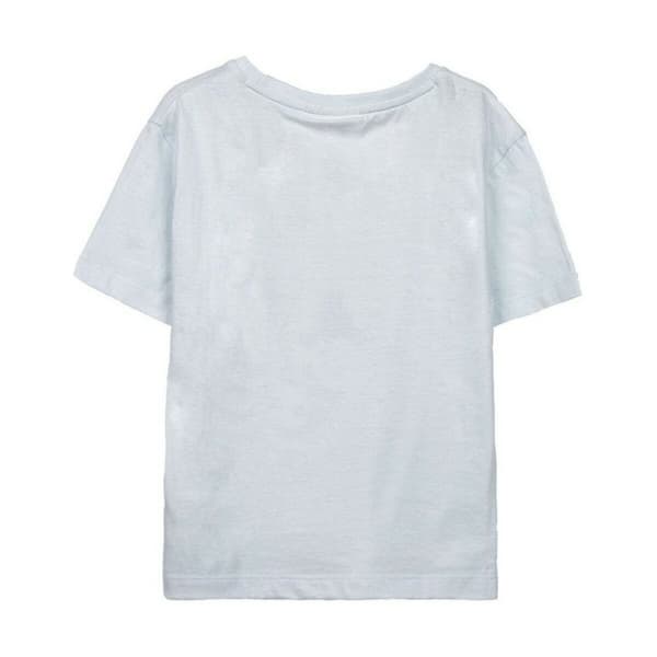 Børne Kortærmet T-shirt Frozen Lyseblå - 6 år