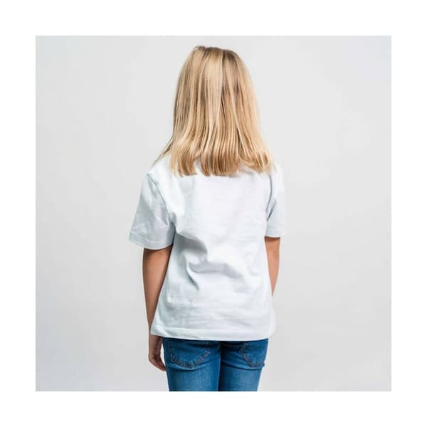 Børne Kortærmet T-shirt Frozen Lyseblå - 6 år