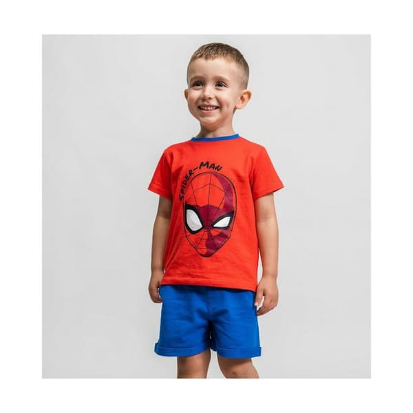 Sæt med tøj Spiderman Børns Multifarvet - 48 Måneder