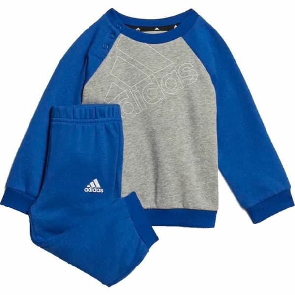 Sportstøj til Baby Adidas Essentials Logo Grå - 9-12 månder