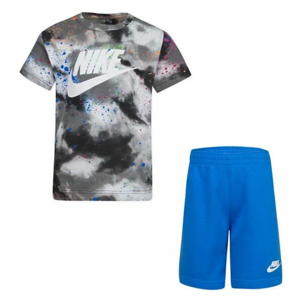 Sportstøj til Børn Nike Tie Dye Mørkegrå - 3 år