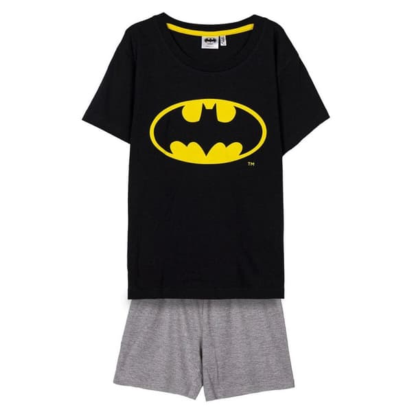Nattøj Børns Batman Sort - 5 år