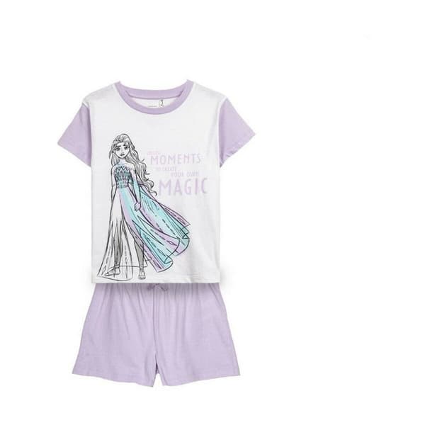 Nattøj Børns Frozen Lilla - 7 år