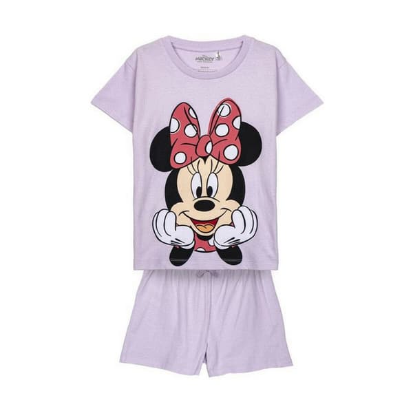 Nattøj Børns Minnie Mouse Lilla - 6 år