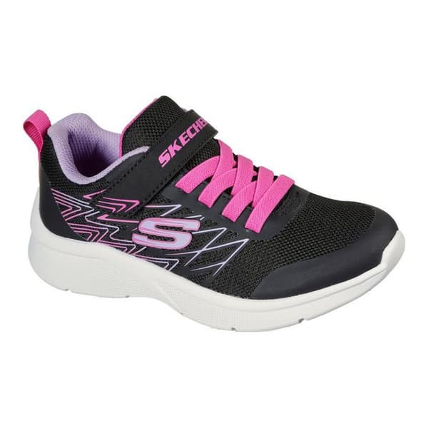 Sportssko til børn Skechers Microspec Sort - 28