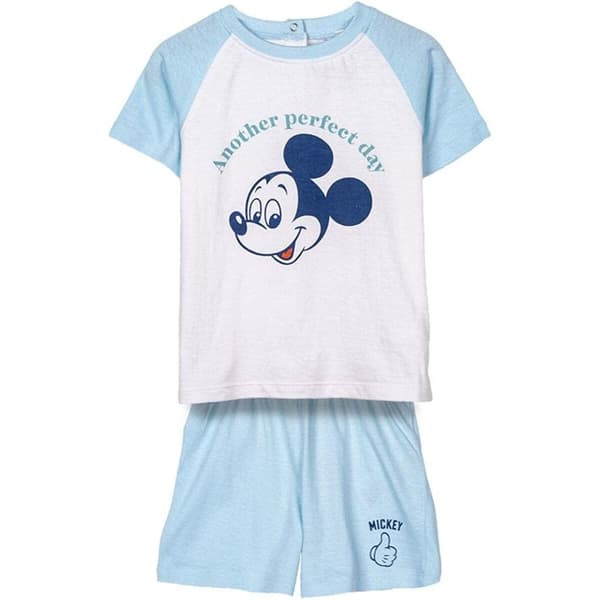 Nattøj Børns Mickey Mouse Lyseblå - 18 måneder