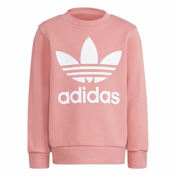 Sportstøj til Børn Adidas Crew  Pink - 6-7 år