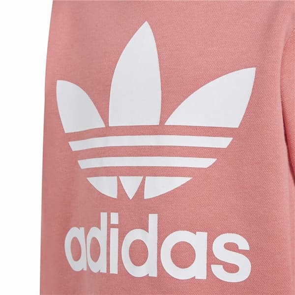 Sportstøj til Børn Adidas Crew  Pink - 6-7 år