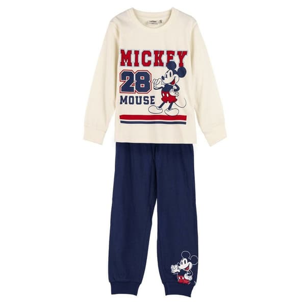 Nattøj Børns Mickey Mouse Beige - 7 år