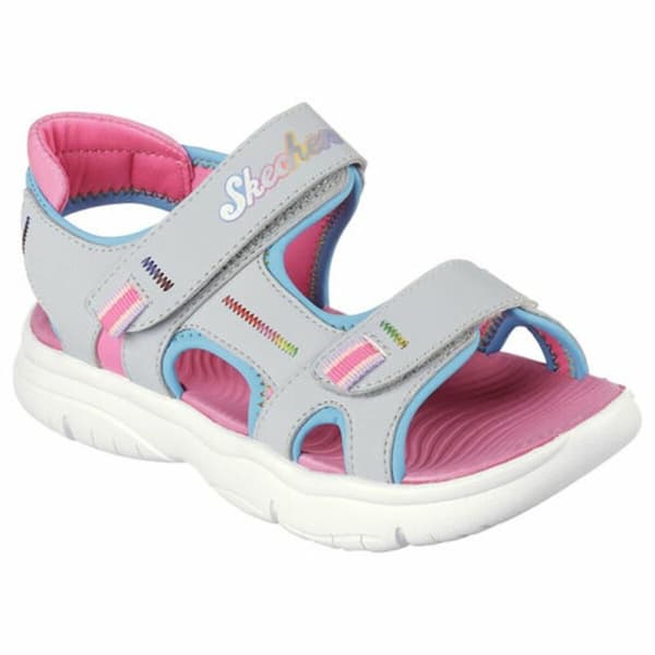 Sandaler til børn Skechers Flex Splash Grå - 27