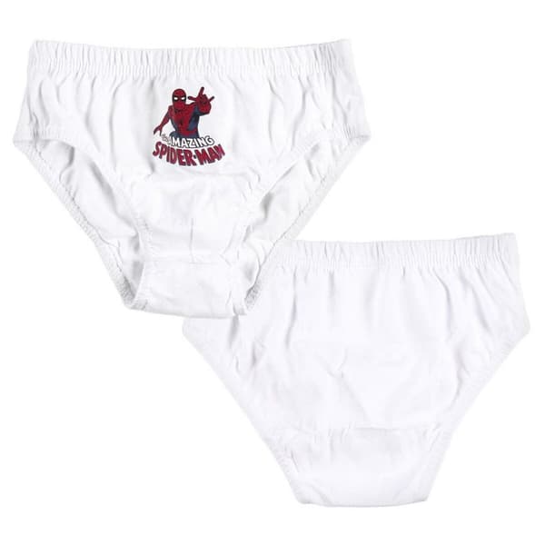 Pakke med boxershorts Spiderman 3 enheder Multifarvet - 6-8 år
