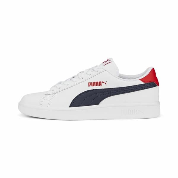Sportssko til børn Puma Smash V2 L Hvid - 38
