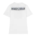 Miniatyrbild 2 av 4: Barn T-shirt med kortärm The Mandalorian Vit - XS