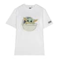 Miniatyrbild 1 av 4: Barn T-shirt med kortärm The Mandalorian Vit - XS