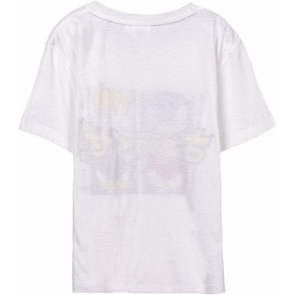 Børne Kortærmet T-shirt Sonic Hvid - 12 år