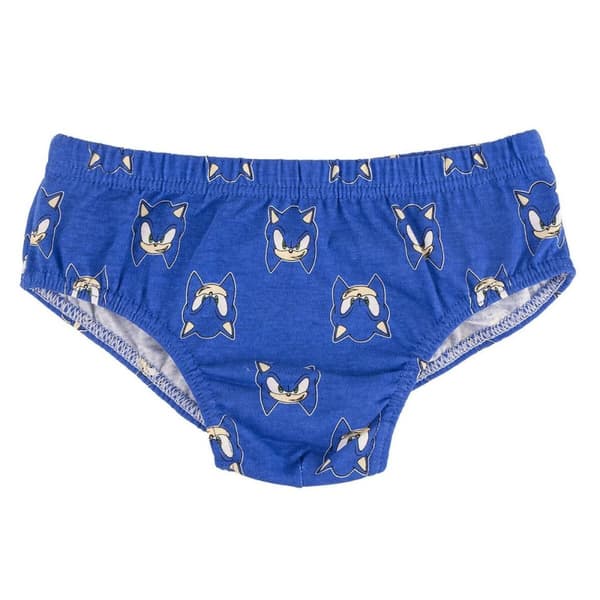 Pakke med boxershorts Sonic 3 enheder Multifarvet - 8-10 år