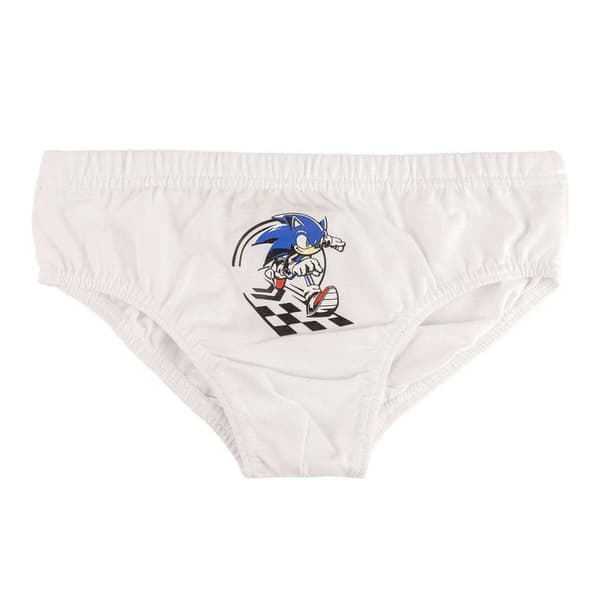 Pakke med boxershorts Sonic 5 enheder Multifarvet - 4-5 år