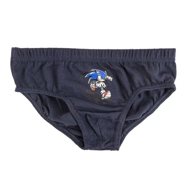 Pakke med boxershorts Sonic 5 enheder Multifarvet - 8-10 år