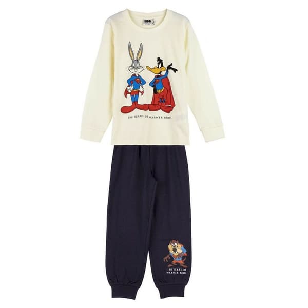 Nattøj Børns Warner Bros Mørkeblå Beige - 8 år