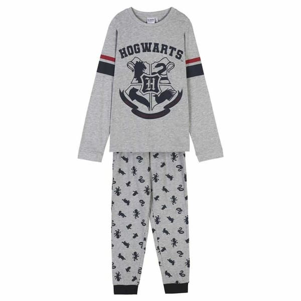 Pyjamas Barn Harry Potter Grå - 8 år