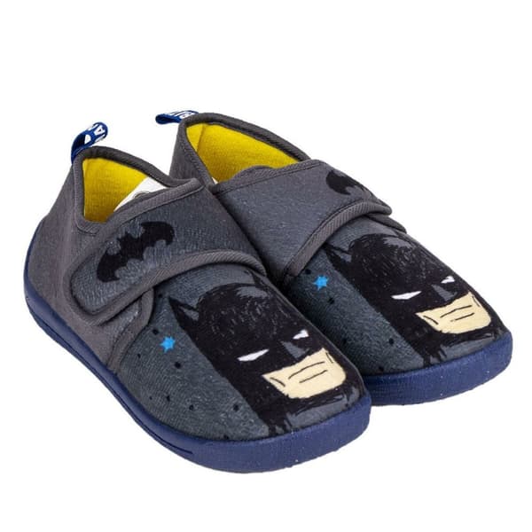 Hjemmesko Batman Velcro Mørkegrå - 32-33