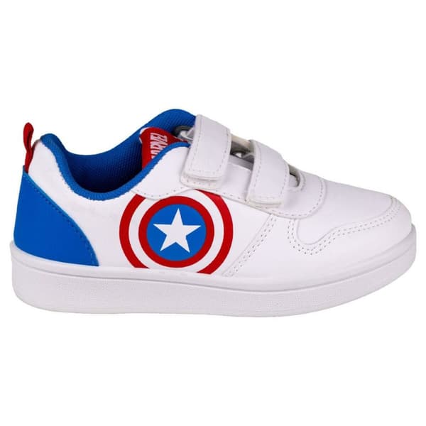 Sportssko til børn The Avengers Velcro Hvid - 26