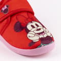 Miniatyrbillede 6 af 6: Hjemmesko Minnie Mouse Velcro Rød - 30-31