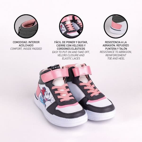 Fritidssko til børn Minnie Mouse Pink - 30