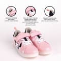 Miniatyrbillede 5 af 7: LED Træningssko Minnie Mouse Velcro Pink - 31