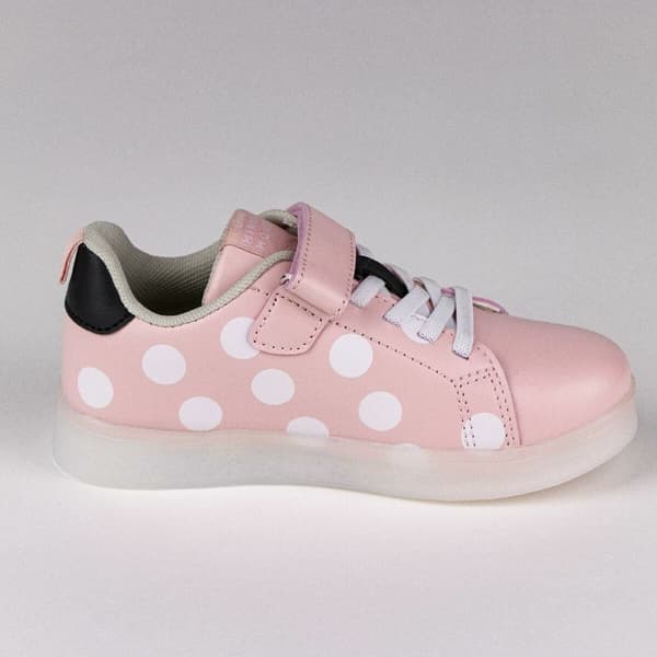 LED Træningssko Minnie Mouse Velcro Pink - 31