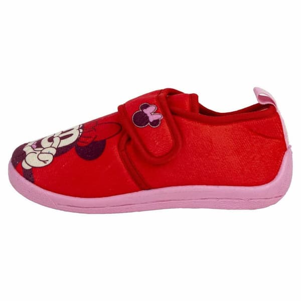 Hjemmesko Minnie Mouse Rød Velcro - 32-33