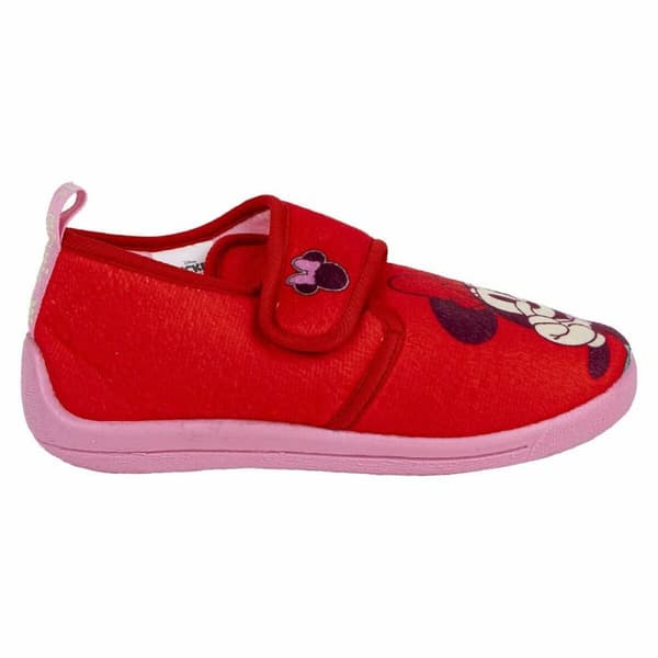 Hjemmesko Minnie Mouse Rød Velcro - 32-33