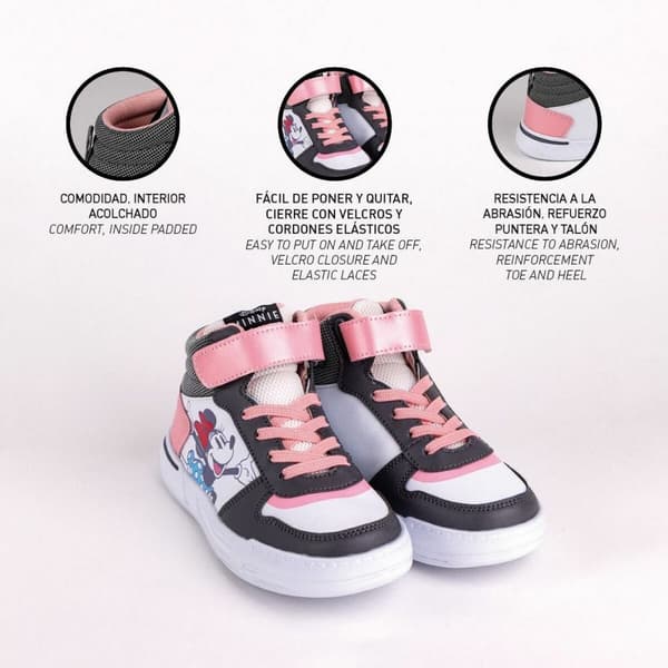 Fritidssko til børn Minnie Mouse Pink - 30
