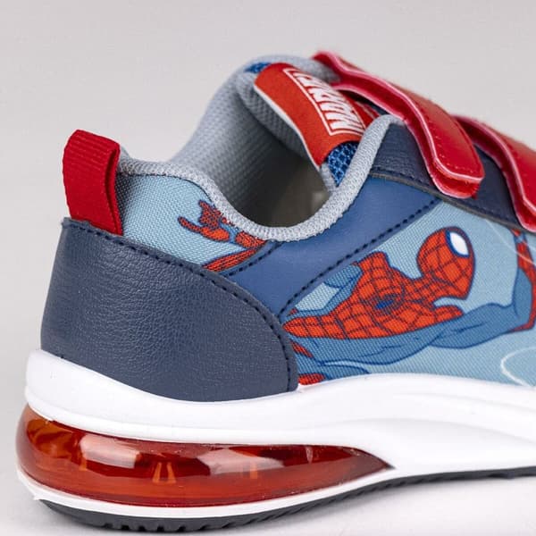 LED Træningssko Spiderman Velcro Blå - 29