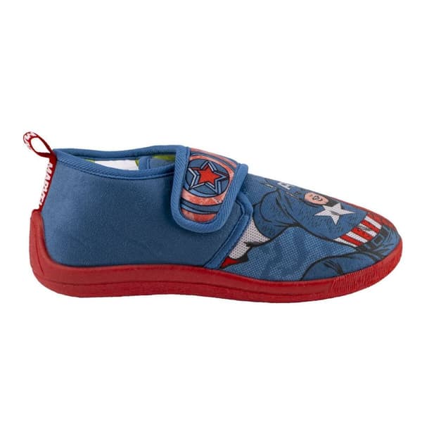 Hjemmesko Marvel Velcro Mørkeblå - 34-35