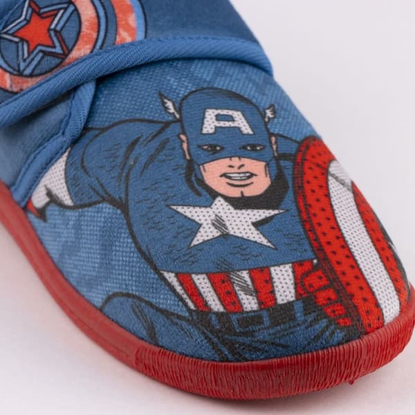 Hjemmesko Marvel Velcro Mørkeblå - 34-35