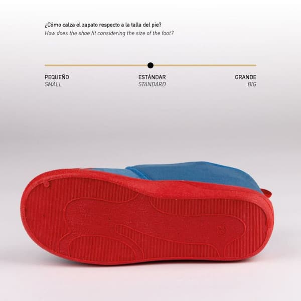 Hjemmesko Marvel Velcro Mørkeblå - 34-35